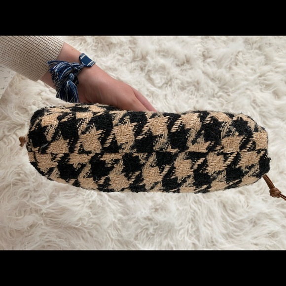 Vege Label Pouch Bag Tweed - Picture 3 of 3